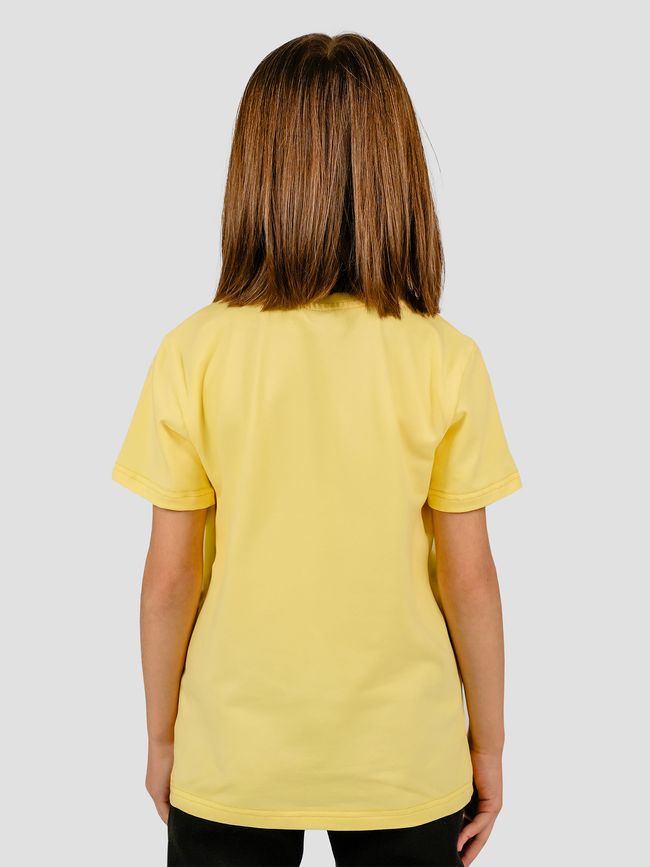 Kid's T-shirt "Capybara", Light Yellow, XS (110-116 cm)