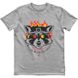 Men's T-shirt "Agent Bandera", Gray melange, XS