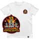 Men's T-shirt with a Changeable Patch “Burning Kremlin Festival”, White, XS, Burning Kremlin