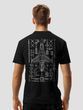 Men's T-shirt "Jet Fighter", Black, M