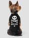 Dog's T-shirt "Killer", Black, XS