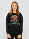 Women's Sweatshirt "Stay Strong, be Capy (Capybara)", Black, L