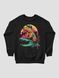 Women's Sweatshirt "Stay Strong, be Capy (Capybara)", Black, L
