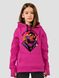 Kid's hoodie "Stay Tune, be Capy (Capybara)", Sweet Pink, 3XS (86-92 cm)