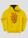 Kid's hoodie "Ukraine In My Heart", Light Yellow, XS (110-116 cm)