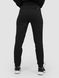 Костюм женский худи на молнии и штаны, Черный, XS-S, S (104 см)
