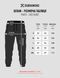 Women's suit hoodie and pants White "Shadow of the Dragon", White, M-L, L (108 cm)