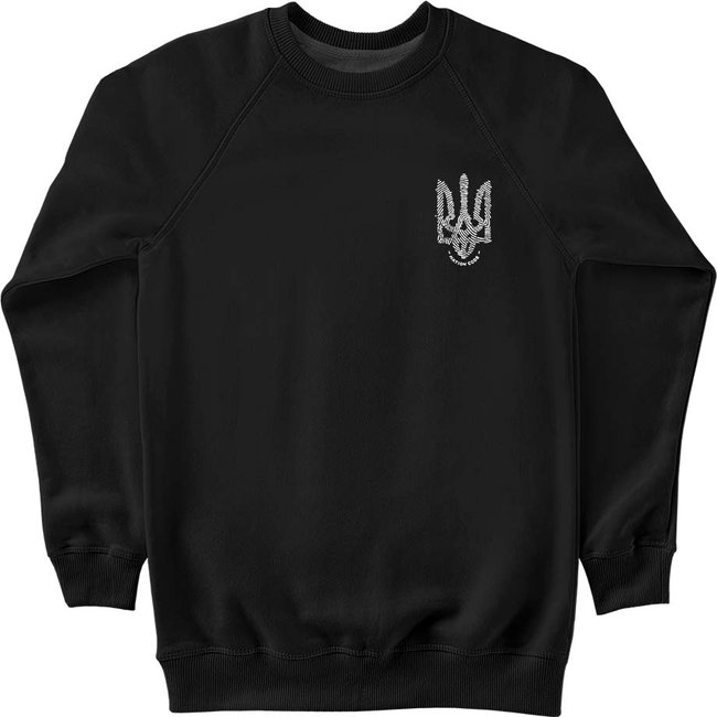 Women's Sweatshirt “Nation Code Small”, Black, M