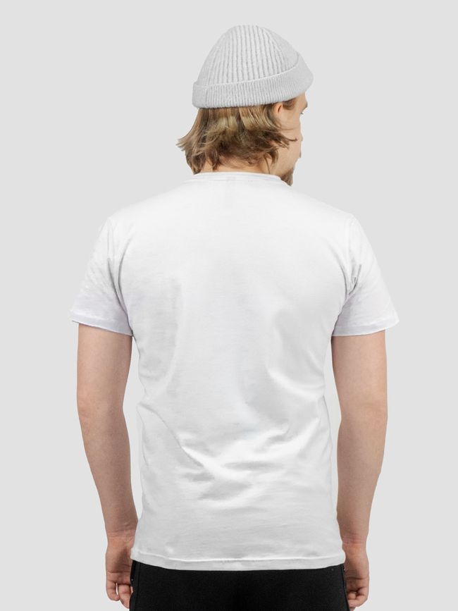 Men's T-shirt "Basic", White, XS