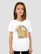 Kid's T-shirt "Capybara", White, XS (110-116 cm)