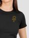 Women's T-shirt &ldquo;Sunflower Harvest&rdquo;, Black, XL