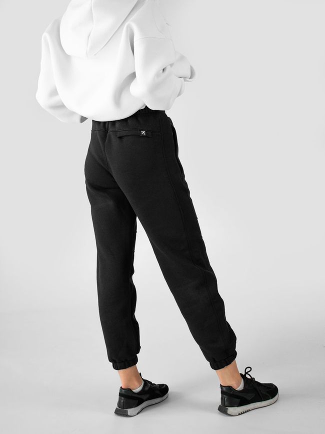 Костюм жіночий худі білий та штани, Білий, M-L, L (108 см)