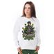 Women's Sweatshirt “Lesya Ukrainka, call sign Forest Song”, White, XS