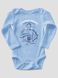Kid's Bodysuite “The Guard of the North, Red Forest Doesn’t Forgive”, Light Blue, 56 (0-1 month)