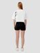 Women’s Oversize Suit - Shorts and Crop T-shirt Dubhumans Japanese, white and black, S