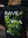 Комплект женский шорты и футболка оверсайз &ldquo;Rave&rdquo;, Черный, S