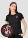 Women's T-shirt with a Changeable Patch “Bandera Smoothie”, Black, M