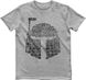 Men's T-shirt "Bounty Hunter Crocodile Skin", Gray melange, XS