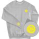 Men's Sweatshirt “Sunflower”, Gray, XS