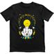 Men's T-shirt "Without Light", Black, M