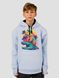 Kid's hoodie "Stay Strong, be Capy (Capybara)", Light Blue, 3XS (86-92 cm)