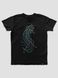 Kid's T-shirt "Jellyfish Knob", Black, XS (110-116 cm)
