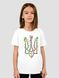 Kid's T-shirt "Mushroom Trident", White, XS (110-116 cm)