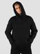 Men's suit hoodie black and pants, Black, M-L, L (108 cm)