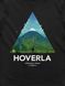 Футболка мужская "Hoverla", Черный, XS