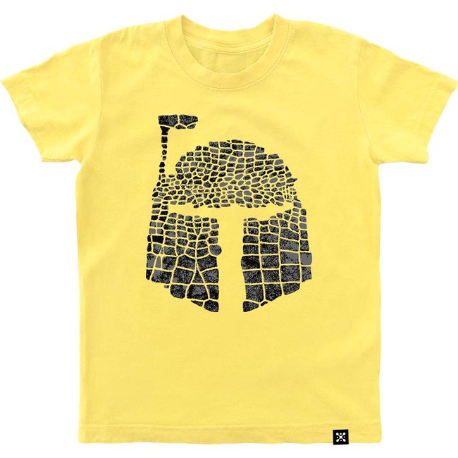 Kid's T-shirt "Bounty Hunter Crocodile Skin", Light Yellow, XS (110-116 cm)