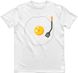 Men's T-shirt "Omlet Vinyl", White, XS