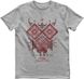 Men's T-shirt "The Owl Owl", Gray melange, XS