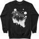 Men's Sweatshirt "Carpathian Face", Black, XS