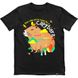 Men's T-shirt "Capybara", Black, M