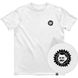 Men's T-shirt “Sunflower”, White, XS