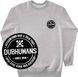 Women's Sweatshirt with a Changeable Patch “Dubhumans”, Gray, Dubhumans