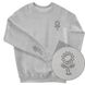 Women's Sweatshirt “Sunflower Harvest”, Gray, XS