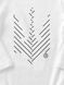 Дитяче боді “Мінімалістичний тризуб”, Білий, 68 (3-6 міс)