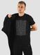 Men's tracksuit set with t-shirt “Ukrainian Wave”, Black, 2XS, XS (104 cm)