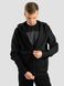 Men's tracksuit set with t-shirt “Ukrainian Wave”, Black, 2XS, XS (104 cm)