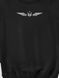 Women's Sweatshirt "Wings of Liberty 3", Black, M