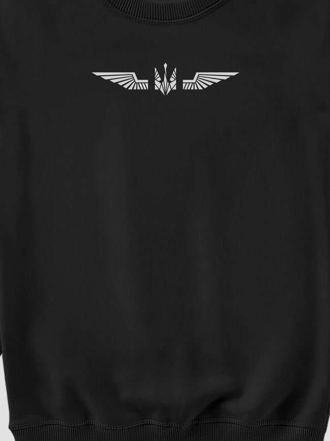 Women's Sweatshirt "Wings of Liberty 3", Black, M