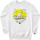 Men's Sweatshirt "Yellow Submarine", White, XS