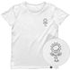 Women's T-shirt “Sunflower Harvest”, White, XS