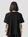 Women's T-shirt Oversize “Gothic”, Black, XS-S