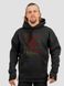 Men's Hoodie “Time To Party”, Black, M-L