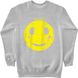 Women's Sweatshirt "Music Smile", Gray, XS