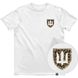Men's T-shirt “Leopard Armed Forces of Ukraine”, White, XS
