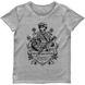 Women's T-shirt with “Lesya Ukrainka, call sign Forest Song”, Gray melange, XS