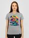 Women's T-shirt "Stay Strong, be Capy (Capybara)", Gray, M
